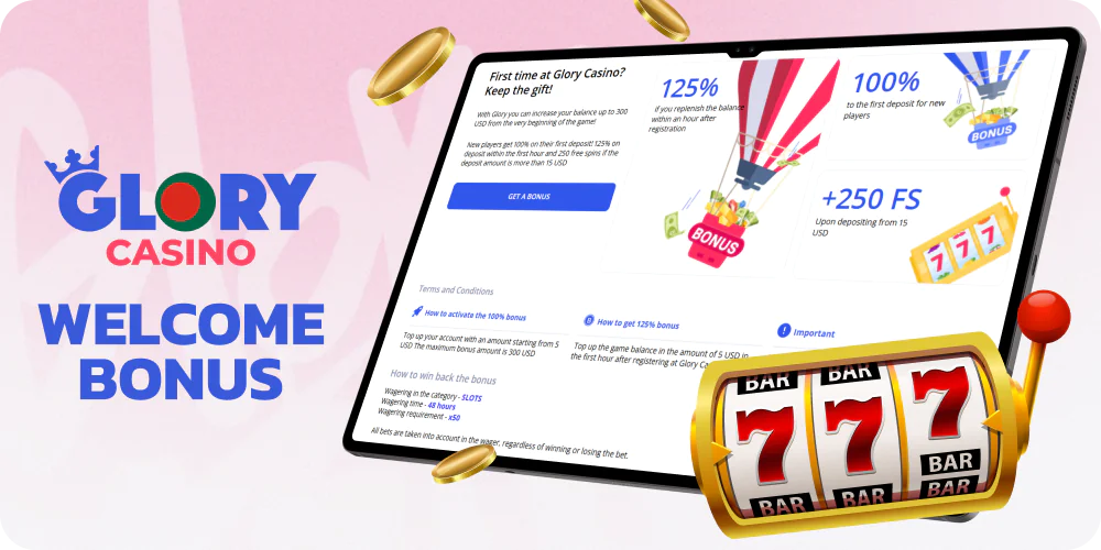 Bonuses for Bengalis at Glory Casino